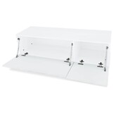 Hoogglans Witte TV-kast | 120x40x34 cm | 58% Korting