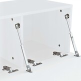 Hoogglans Witte TV-kast | 120x40x34 cm | 58% Korting