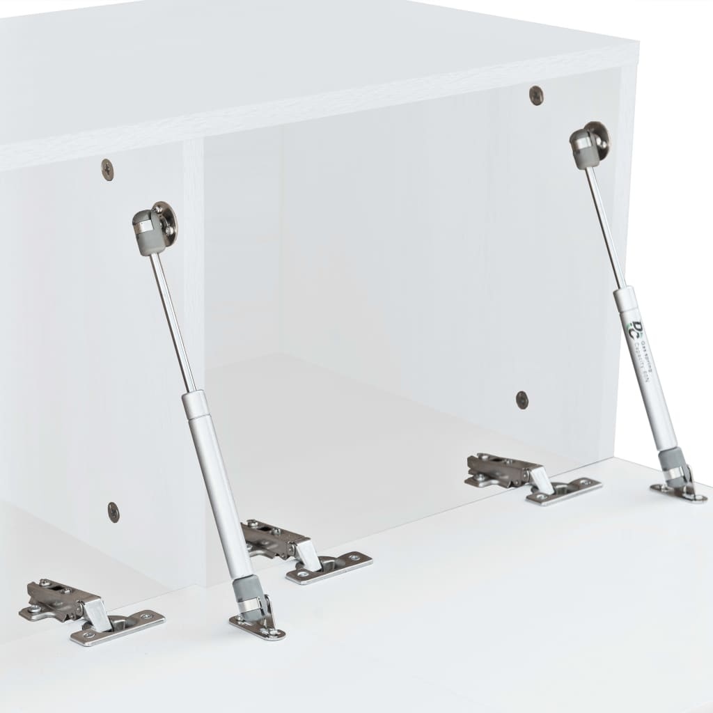 Hoogglans Witte TV-kast | 120x40x34 cm | 58% Korting