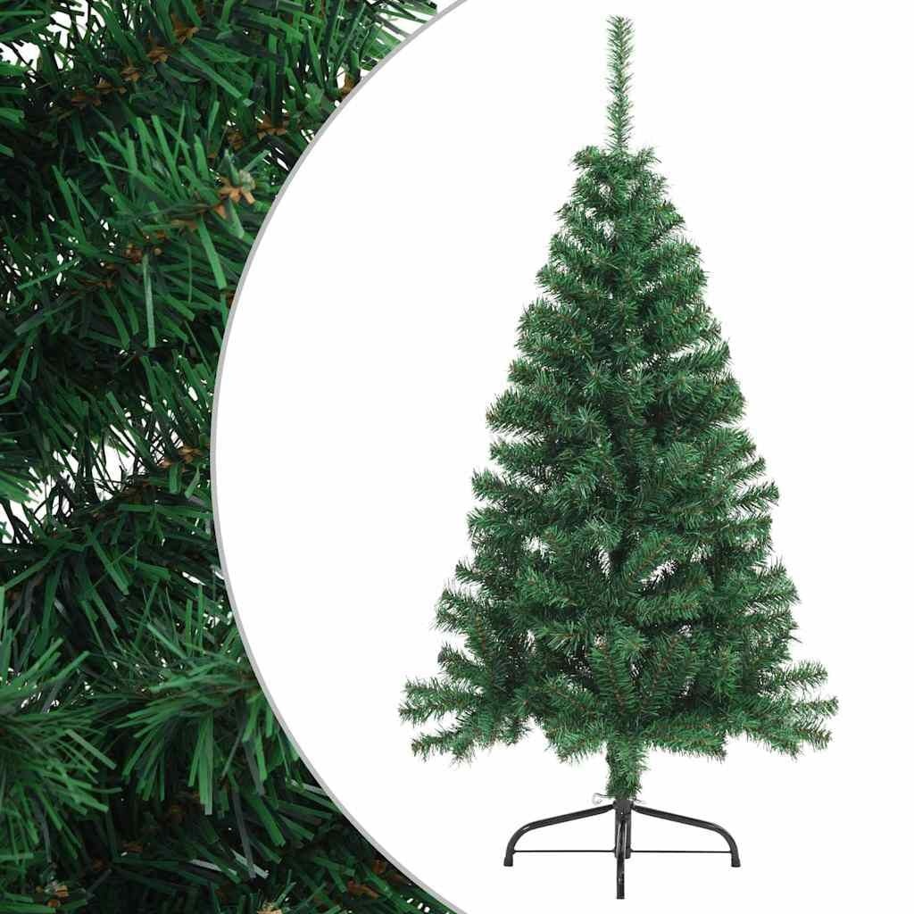 Halve Kunstkerstboom PVC Groen 150 cm - 62% Korting!