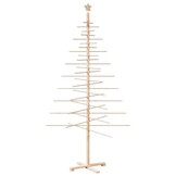 Houten Kerstboom 210 cm Grenenhout - 75% Korting