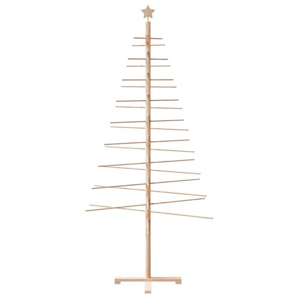Houten Kerstboom 210 cm Grenenhout - 75% Korting