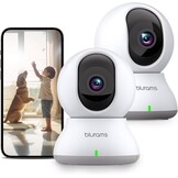 2x 2K Indoor Camera Set met Nachtzicht & Bewegingsdetectie - 53% Korting!