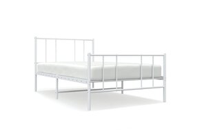 Wit Metaal Bedframe 90x190 cm - 51% Korting!