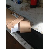 Hoofdbord Grenenhout Zwart 185,5x4x100 cm - 80% Korting!