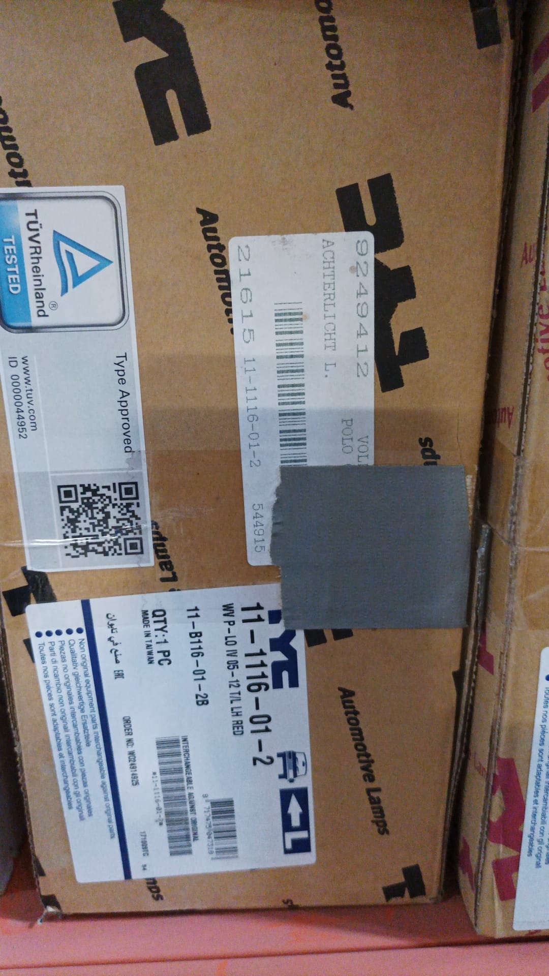 Achterlicht Links VW Polo (2001-2014) - 68% Korting!