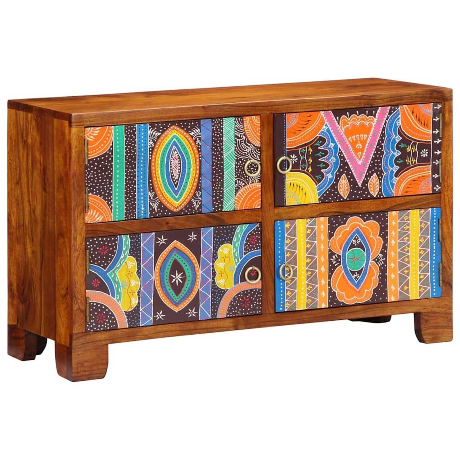 vidaXL Schoenenkast Massief Acaciahout Bruin 90x35x55cm (58% Korting)