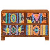 vidaXL Schoenenkast Massief Acaciahout Bruin 90x35x55cm (58% Korting)