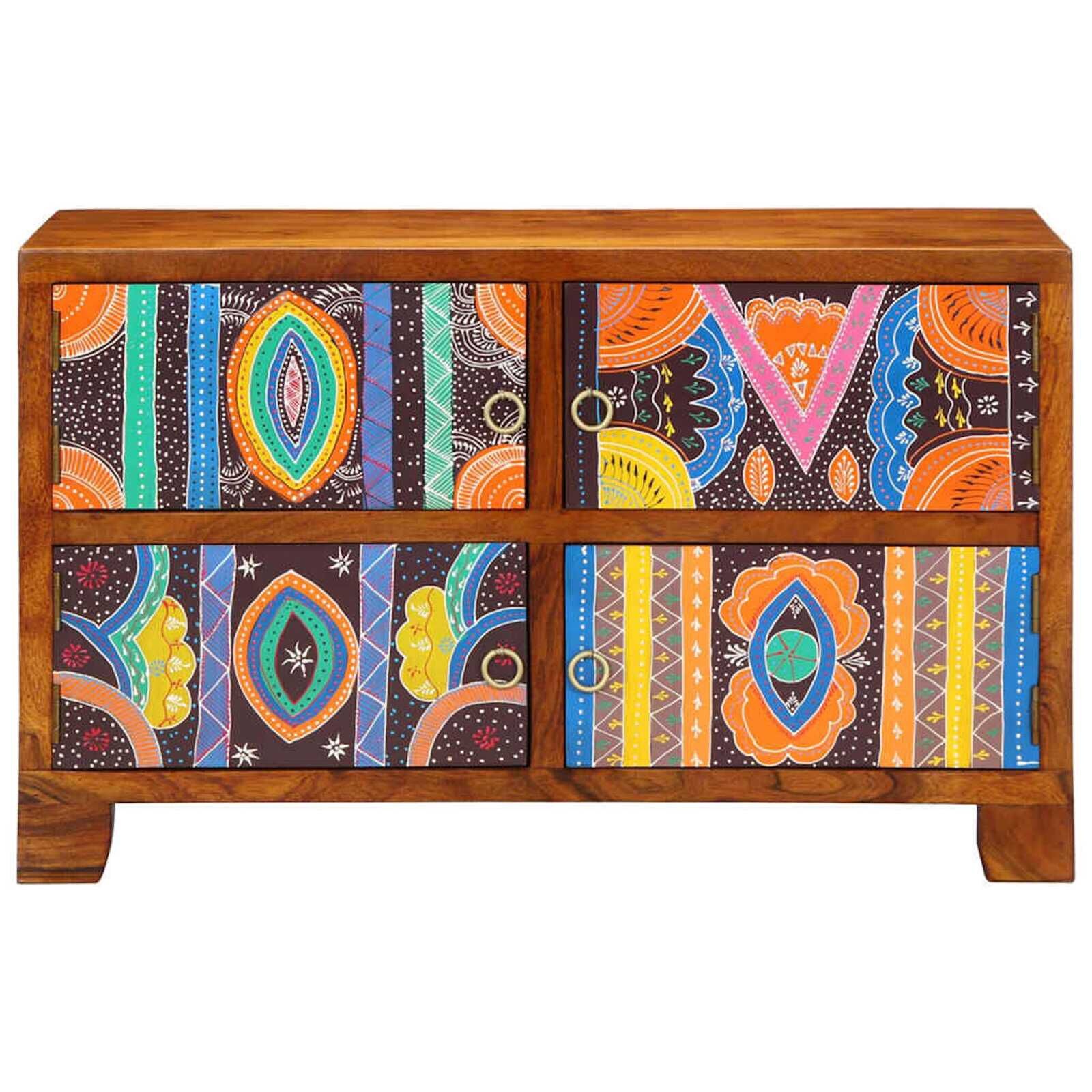 vidaXL Schoenenkast Massief Acaciahout Bruin 90x35x55cm (58% Korting)
