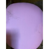 Ergonomische kinder bureaustoel, hoogte verstelbaar, wit/roze - 83% korting!