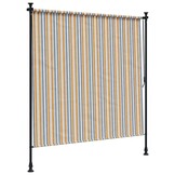 Rolgordijn voor Buiten (200x270 cm) - Geel/Wit - 71% Korting!