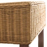 Eetkamerstoelen 2 stuks - Natuurlijk Rattan & Mangohout - 49% Korting