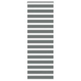 vidaXL Zebra Rolgordijn Donkergrijs - 38% Korting!
