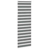 vidaXL Zebra Rolgordijn Donkergrijs - 38% Korting!
