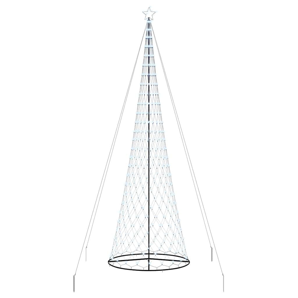 vidaXL LED Kerstboom 500cm Koudwit - 72% Korting