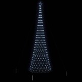 vidaXL LED Kerstboom 500cm Koudwit - 72% Korting