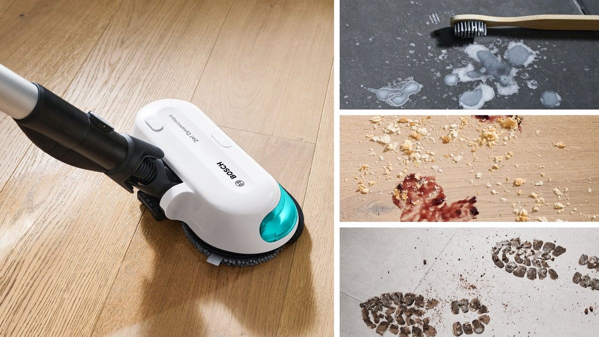 Bosch Dweilpads Unlimited 7 ProHygienic Aqua - 60% Korting!