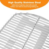 Grillrooster RVS voor Weber Q200/Q220 Serie - 42% Korting!