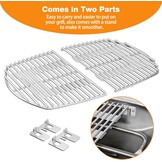 Grillrooster RVS voor Weber Q200/Q220 Serie - 42% Korting!