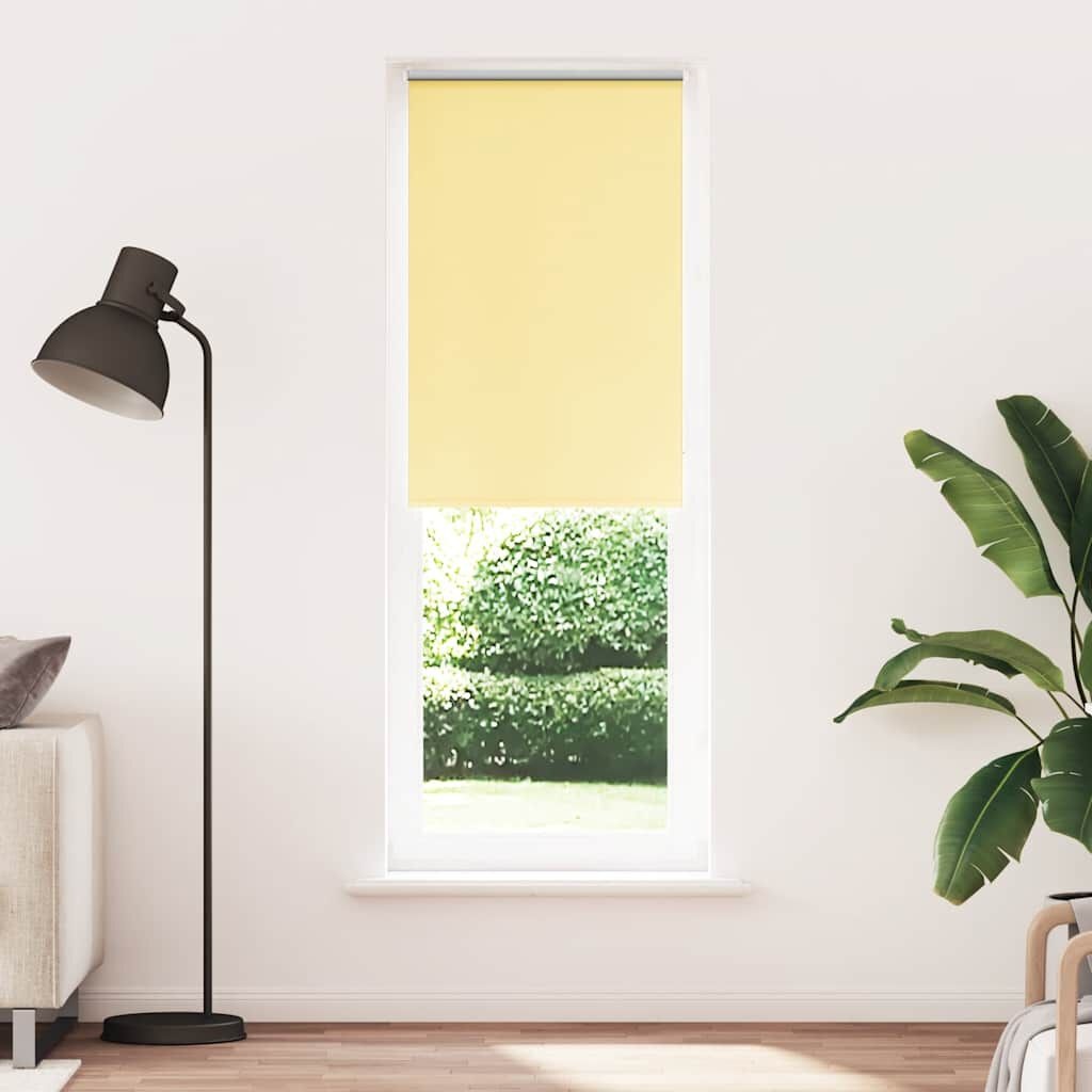 Verduisterend Rolgordijn Geel 80x230 cm - 68% Korting