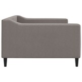 vidaXL Slaapbank Taupe Stof 100x200 cm - 61% Korting