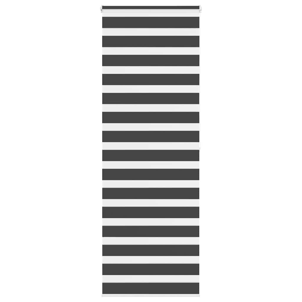vidaXL Zebra Rolgordijn Zwart - 90x200 cm - 54% Korting!