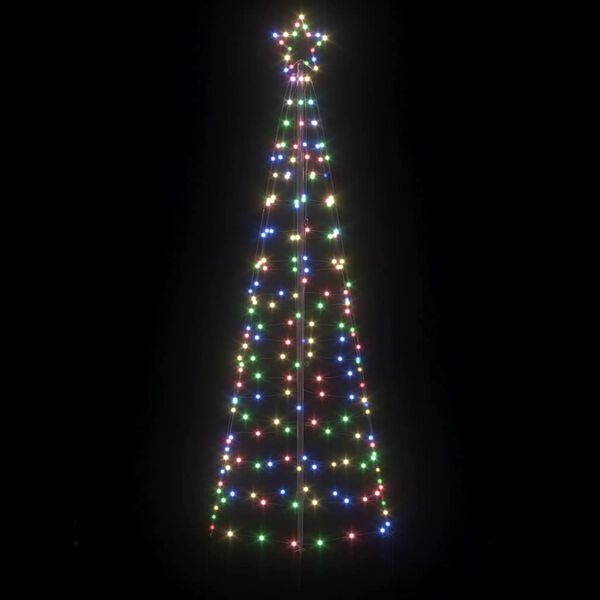 vidaXL LED Kerstboom Multikleur 250cm - 64% Korting!
