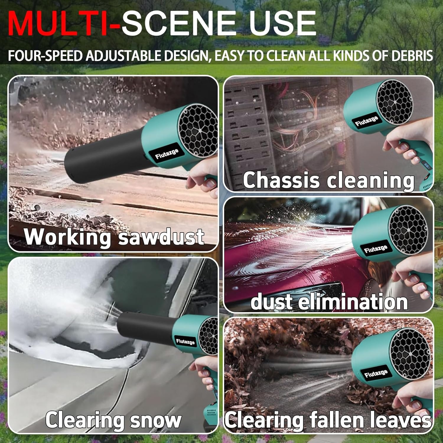 Accu Bladblazer Makita 18V - 1050W Turbo Jet - 62% Korting!