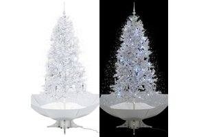 vidaXL Kerstboom Sneeuwend 190 cm Wit - 47% Korting