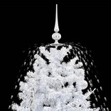 Sneeuwende Kerstboom met Paraplubasis 190cm Wit - 61% Korting
