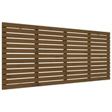 VidaXL Hoofdbord Grenenhout Honingbruin - 47% Korting!