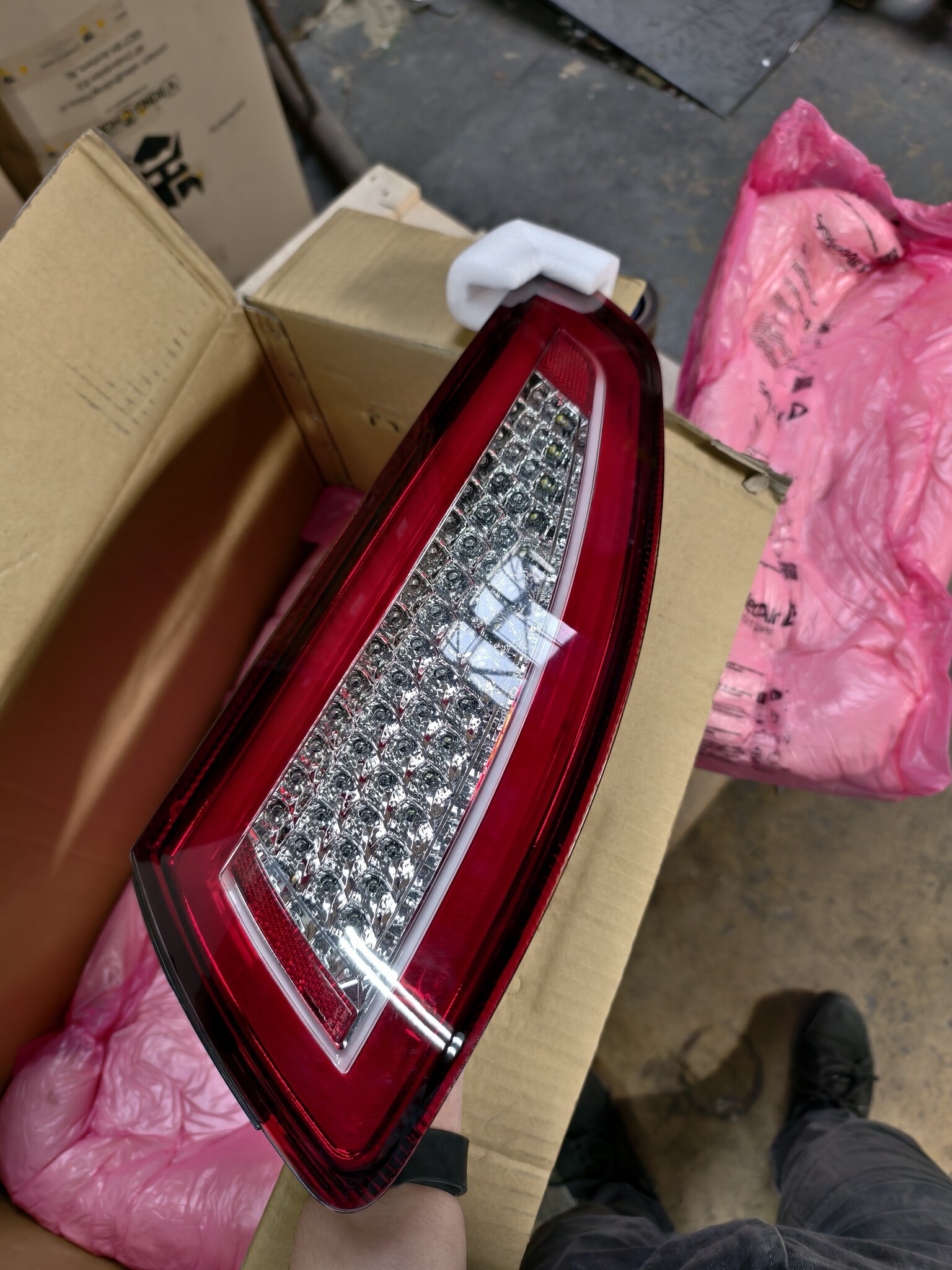 Achterlichten LED Dynamische Richtingaanwijzer Rood Wit voor Porsche 911 (997) 2004-2009 E-gekeurd