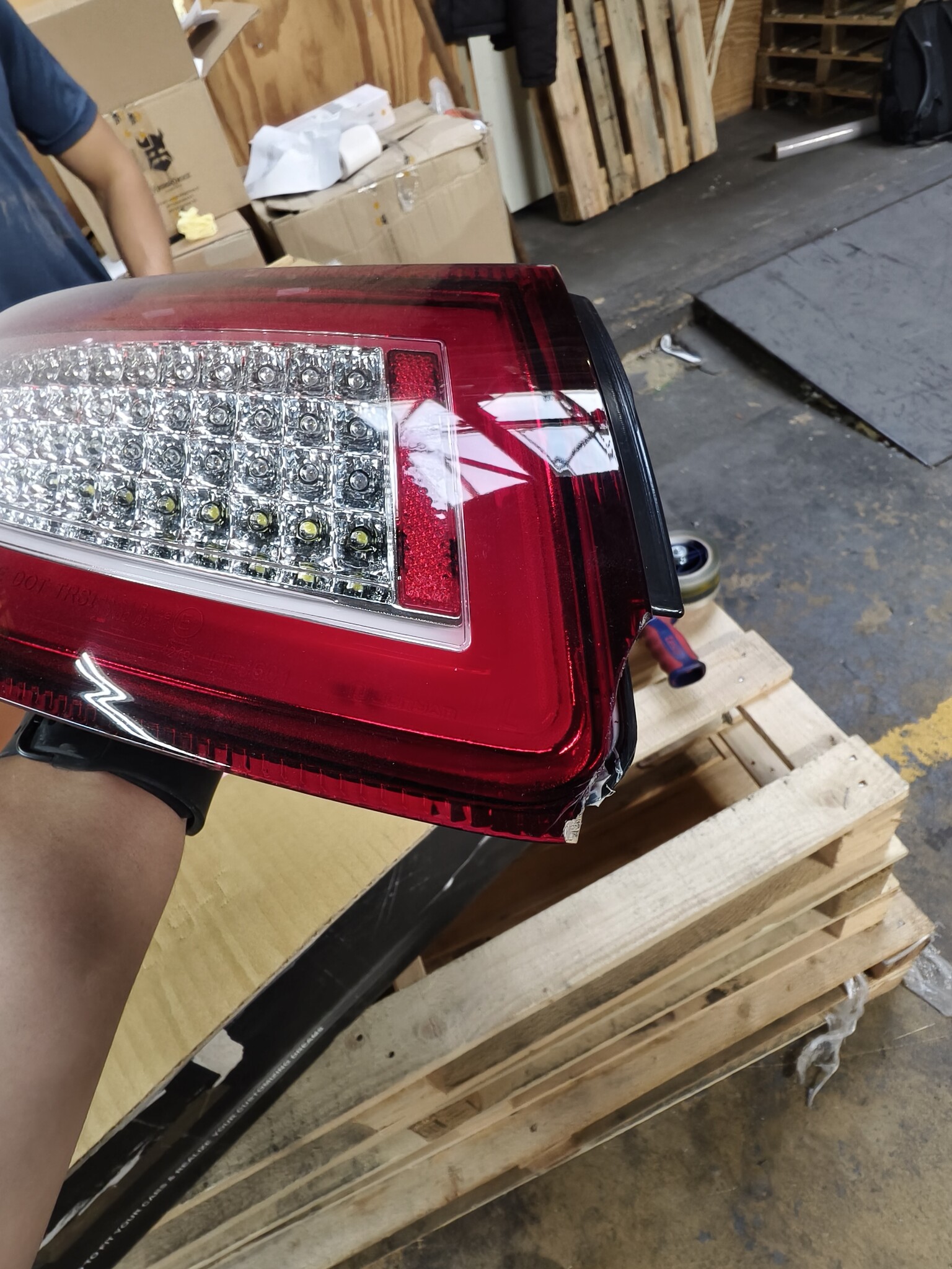 Achterlichten LED Dynamische Richtingaanwijzer Rood Wit voor Porsche 911 (997) 2004-2009 E-gekeurd