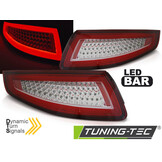 Achterlichten LED Dynamische Richtingaanwijzer Rood Wit voor Porsche 911 (997) 2004-2009 E-gekeurd