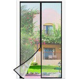 Magnetisch Vliegengordijn 75x220cm - Balkon & Terras - Zonder Boren