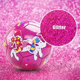 Roze Unicorn Voetbal Maat 3 (3-8 jr) met Pomp & Net - 65% Korting!
