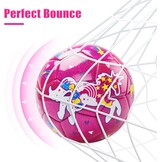 Roze Unicorn Voetbal Maat 3 (3-8 jr) met Pomp & Net - 65% Korting!