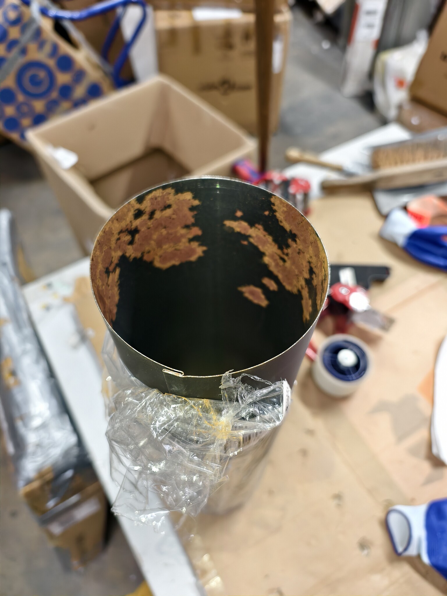 Zwarte Hittebestendige Kachelpijp Staal Ø120mm 50cm - 80% Korting!