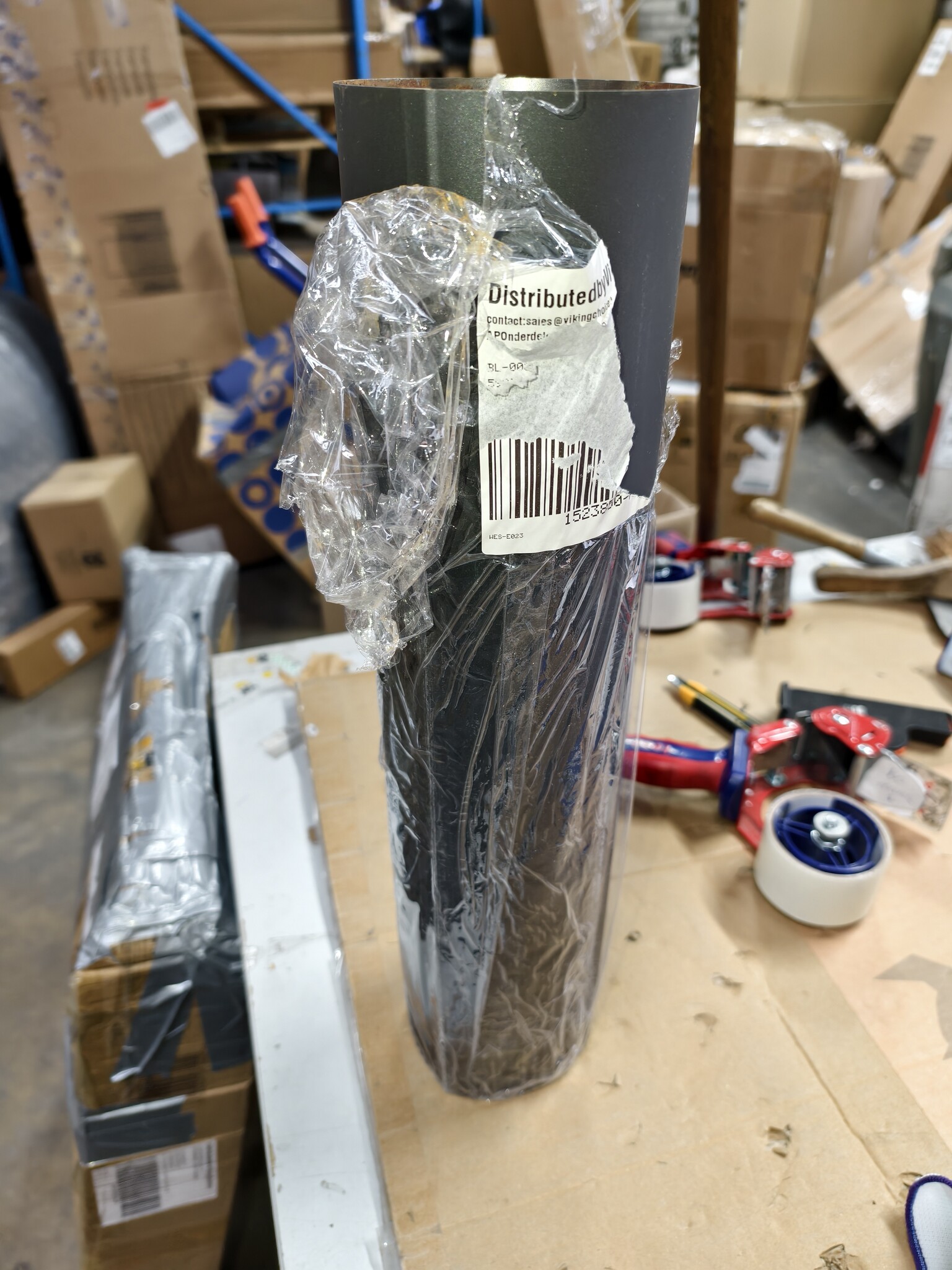 Zwarte Hittebestendige Kachelpijp Staal Ø120mm 50cm - 80% Korting!
