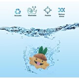 Pluche Dierenknuffel Lamball Paars - Zacht knuffeldier uit Palworld