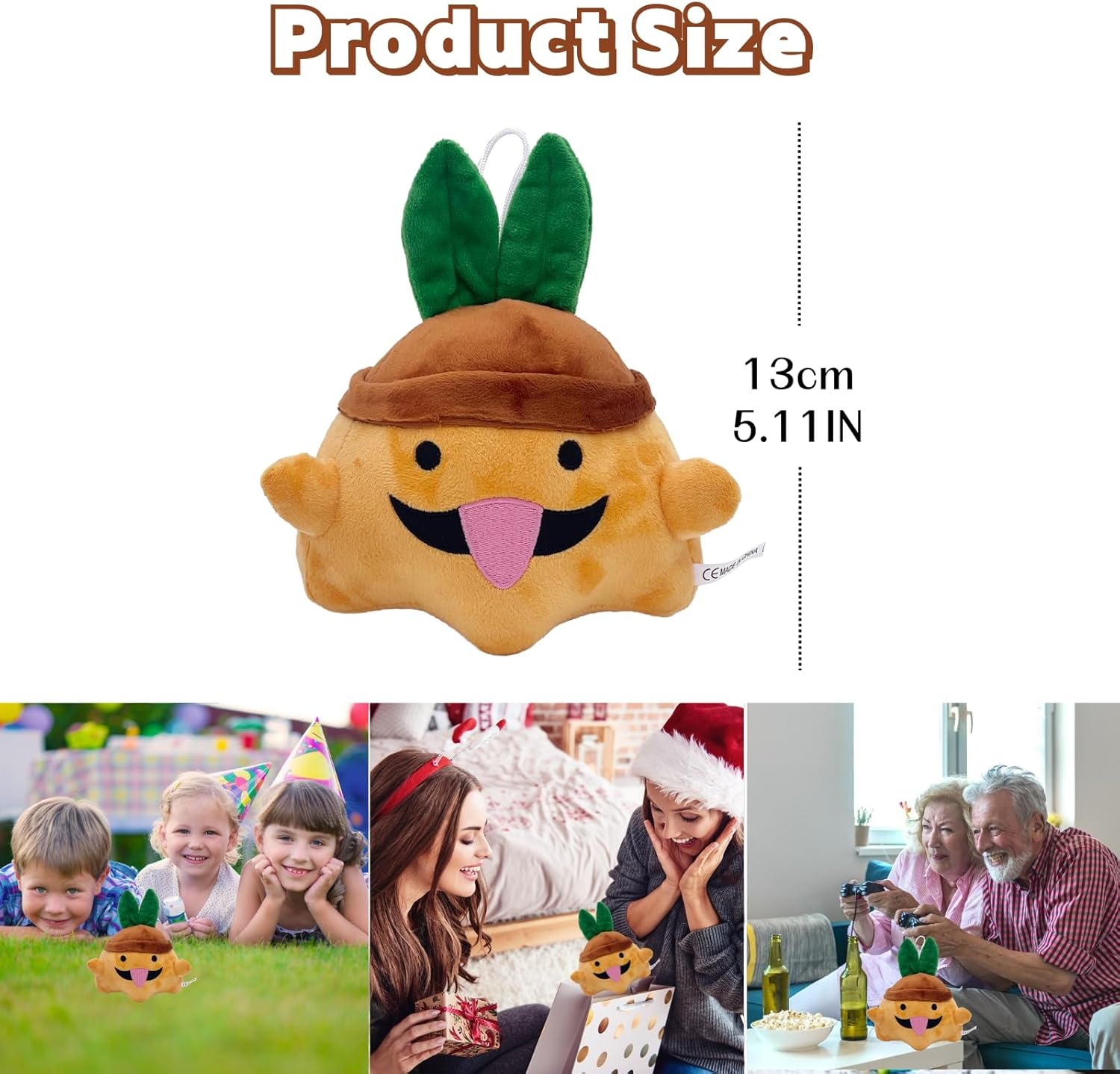 Pluche Dierenknuffel Lamball Paars - Zacht knuffeldier uit Palworld