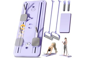 Opvouwbare Pilates Reformer met Ab Roller - 53% Korting!