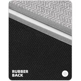 Keukentapijt wasbaar antislip vuilafstotend lichtgrijs 43,5 x 150 cm