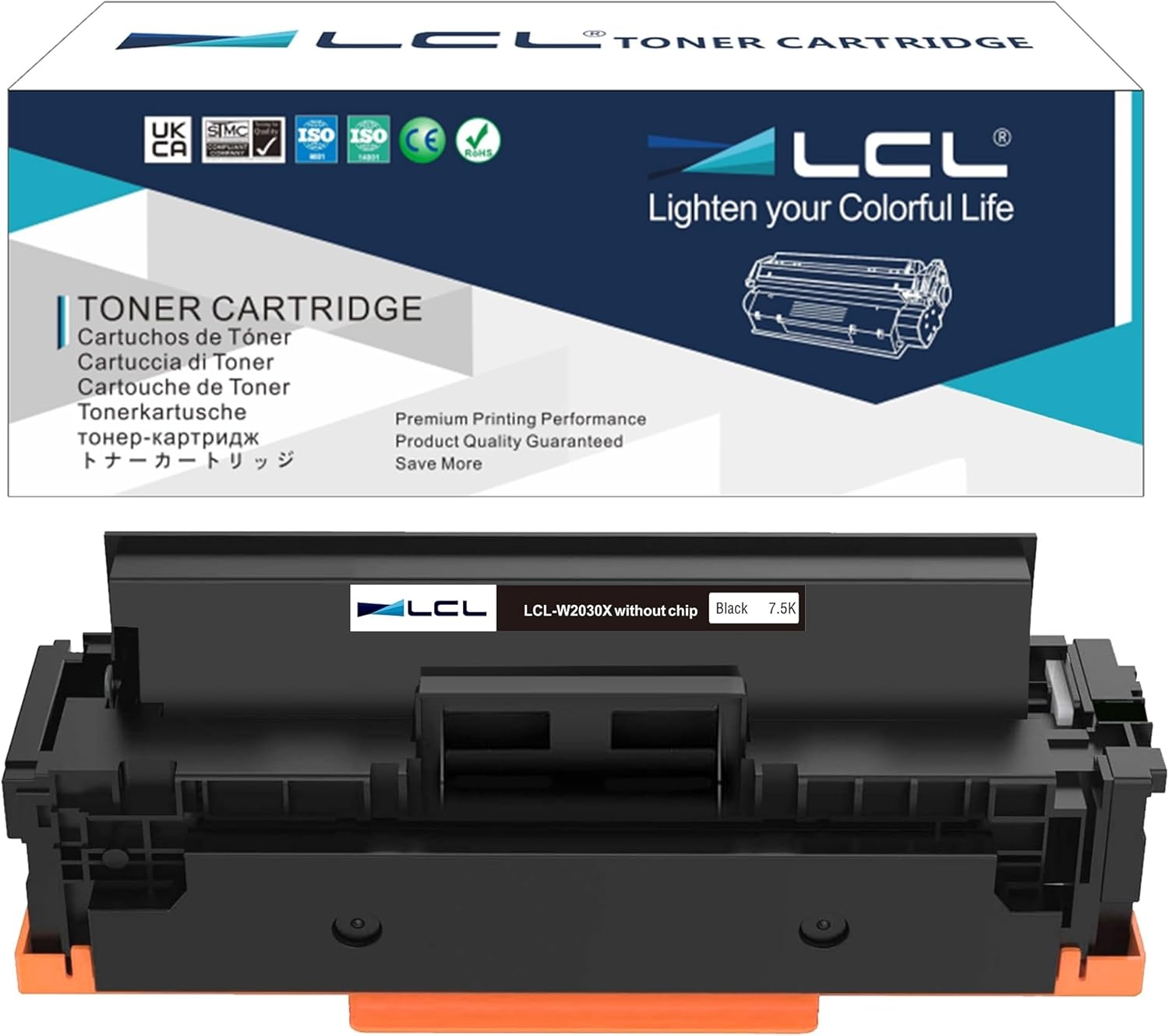 Zwarte Toner Cartridge Zonder Chip - 67% Korting!