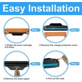 Toner cartridge zwart voor HP Color LaserJet Pro M454, MFP M479 - Zonder chip - Hoge capaciteit 7500 pagina's - 1-pack