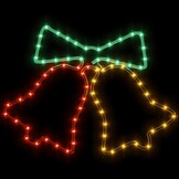 Kerstklokken 50x56cm met 72 LED's | 73% Korting