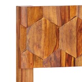 Massief Houten Bedframe 200x200 cm - Vintage Stijl - 80% Korting!