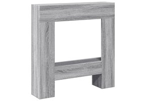 vidaXL Haardombouw 81x18x82 cm Grijs Sonoma Eiken - 59% Korting!