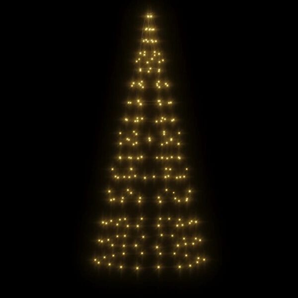 vidaXL LED-kerstboom vlaggenmast 180cm - 58% korting!