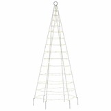 vidaXL LED-kerstboom vlaggenmast 180cm - 58% korting!